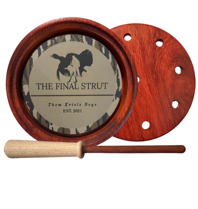 The Final Strut Glass Turkey Call TKB Limited Edition