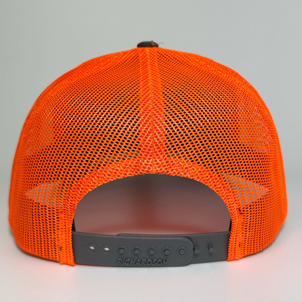 TKB Patch Hat - Charcoal/Safety Orange