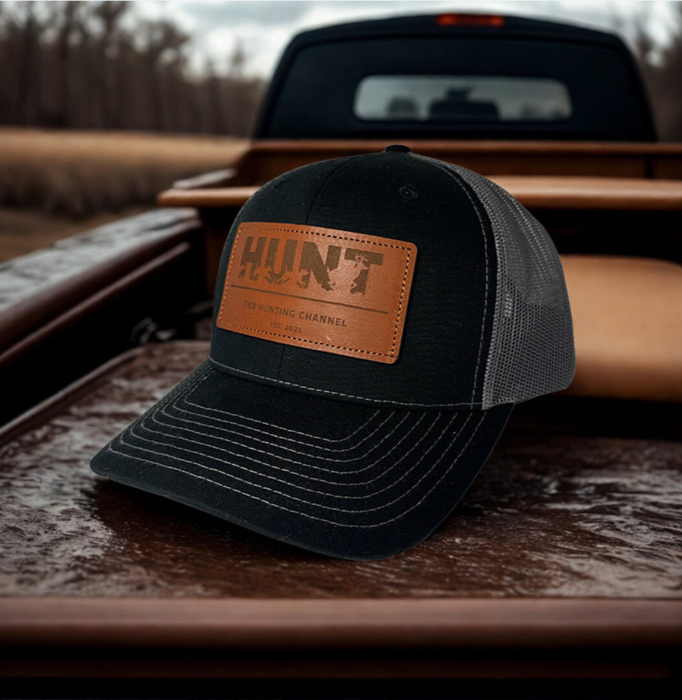 TKB Dog Hunt Hat - Black / Charcoal