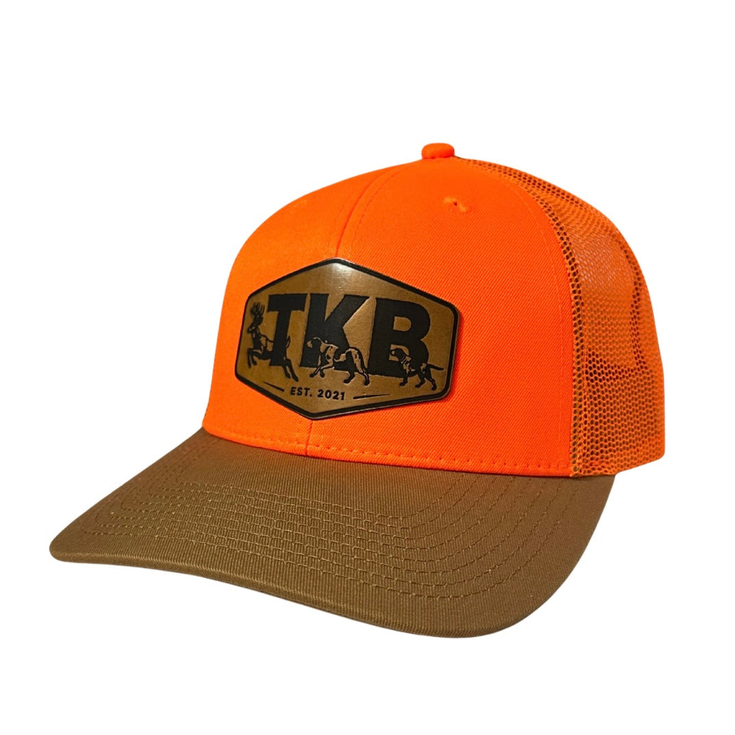 TKB Safety Orange Patch Hat