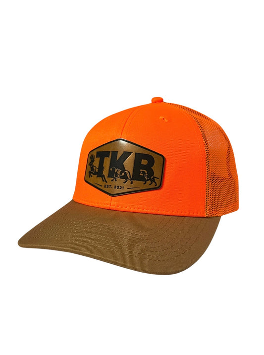 TKB Safety Orange Patch Hat