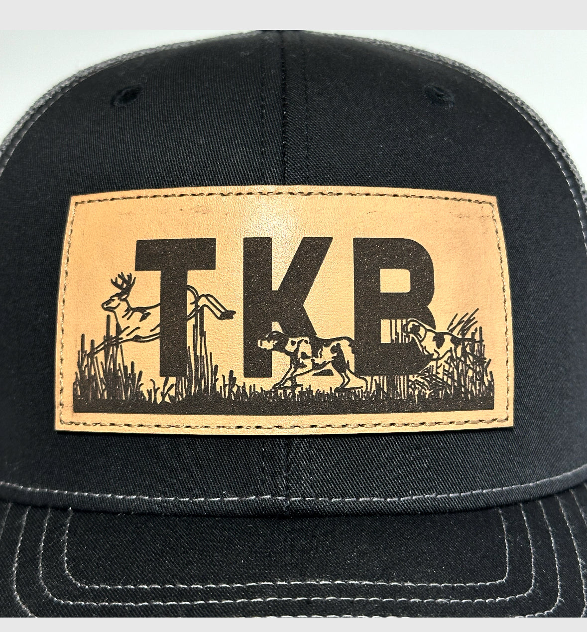 TKB Patch Hat - Black/Charcoal