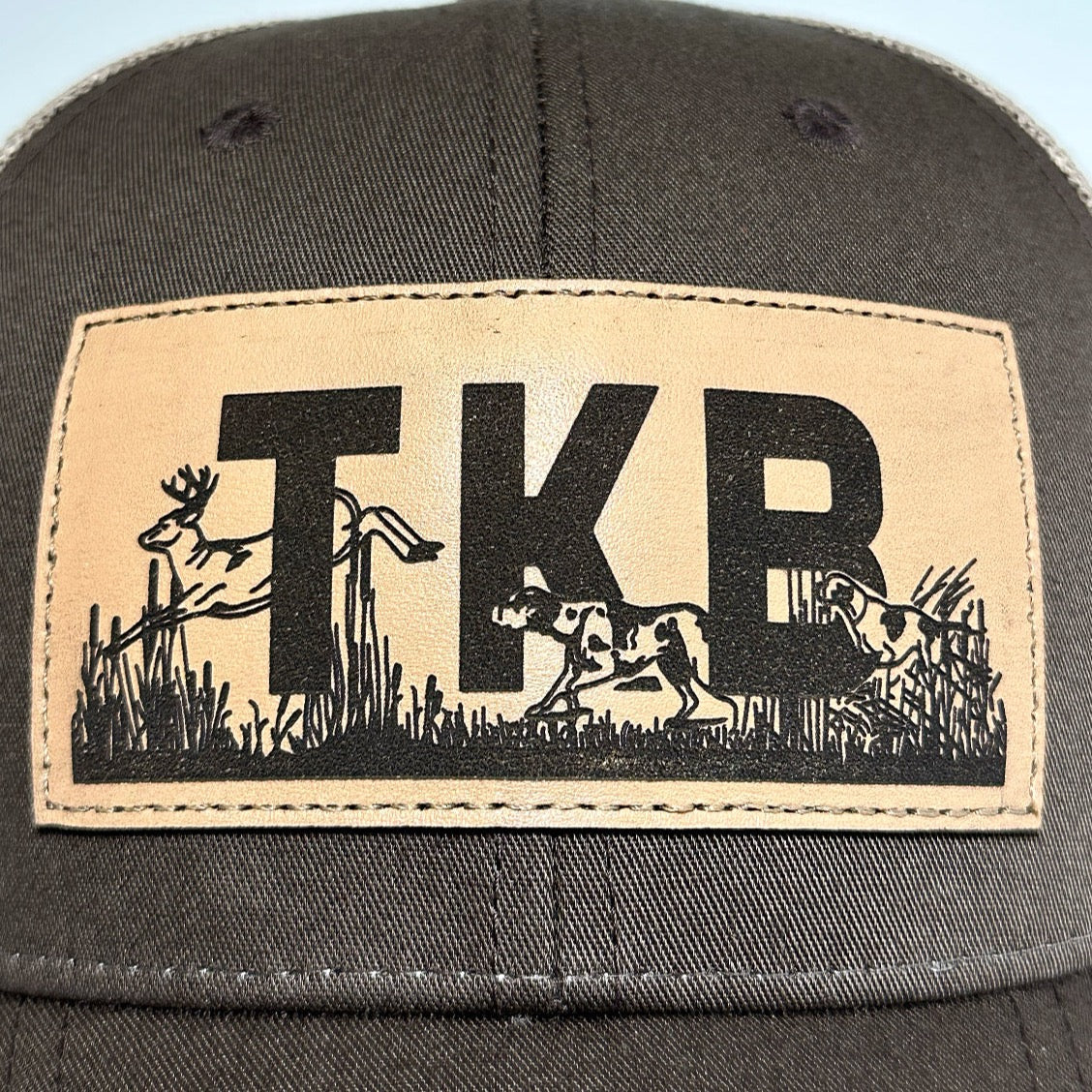 TKB Patch Hat - Brown/Khaki