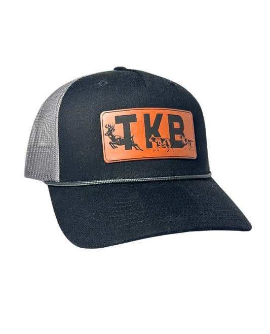 TKB Patch Rope Hat - Black/Charcoal