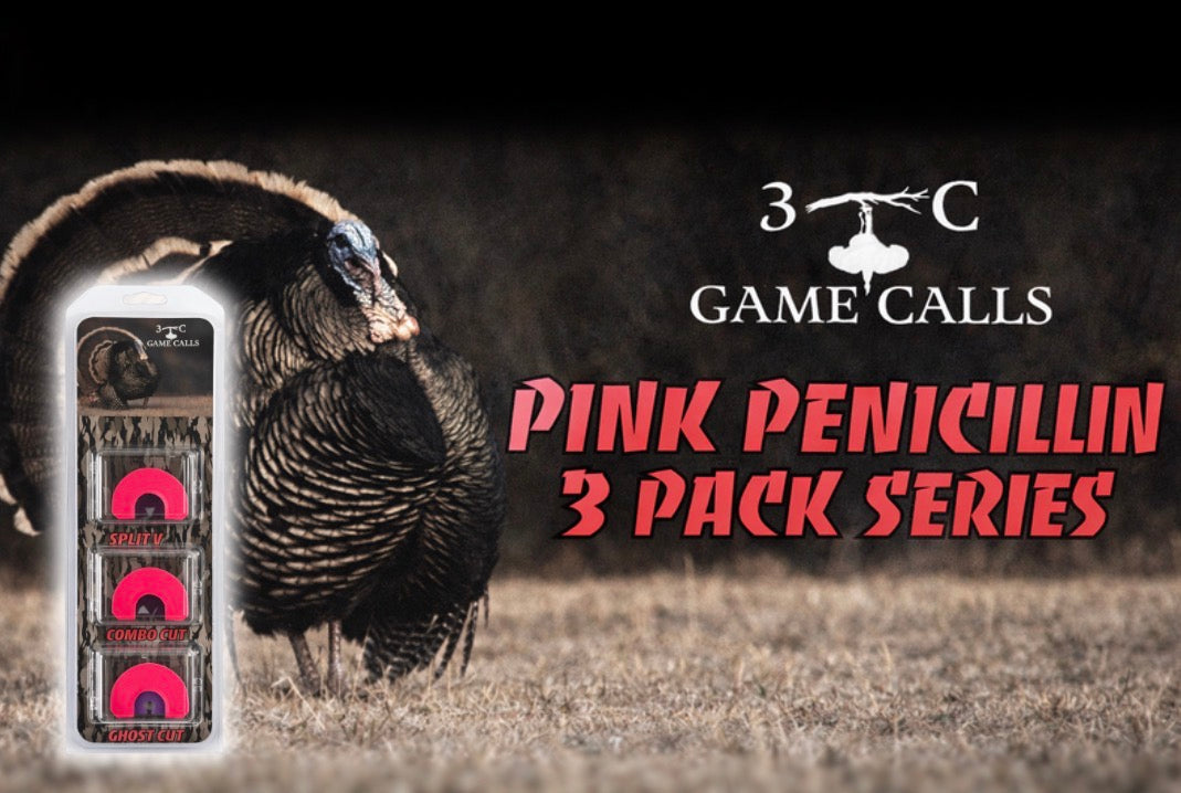 3-C Game Calls Pink Penicillin 3 Pack Series
