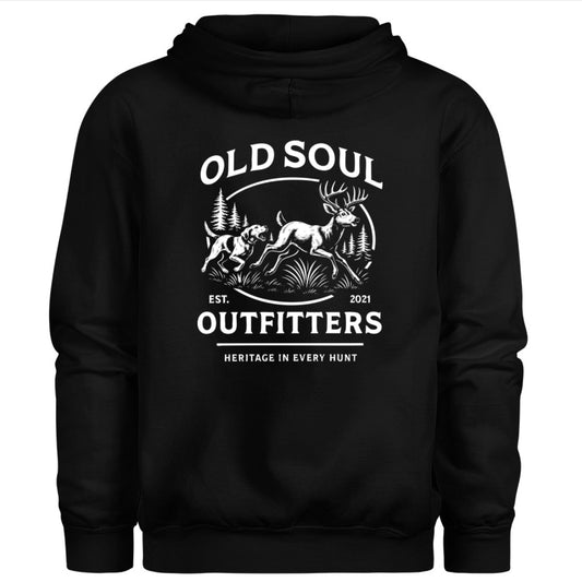 Black Runnin' Buck Hoodie