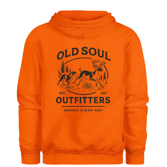 Orange Runnin' Buck Hoodie